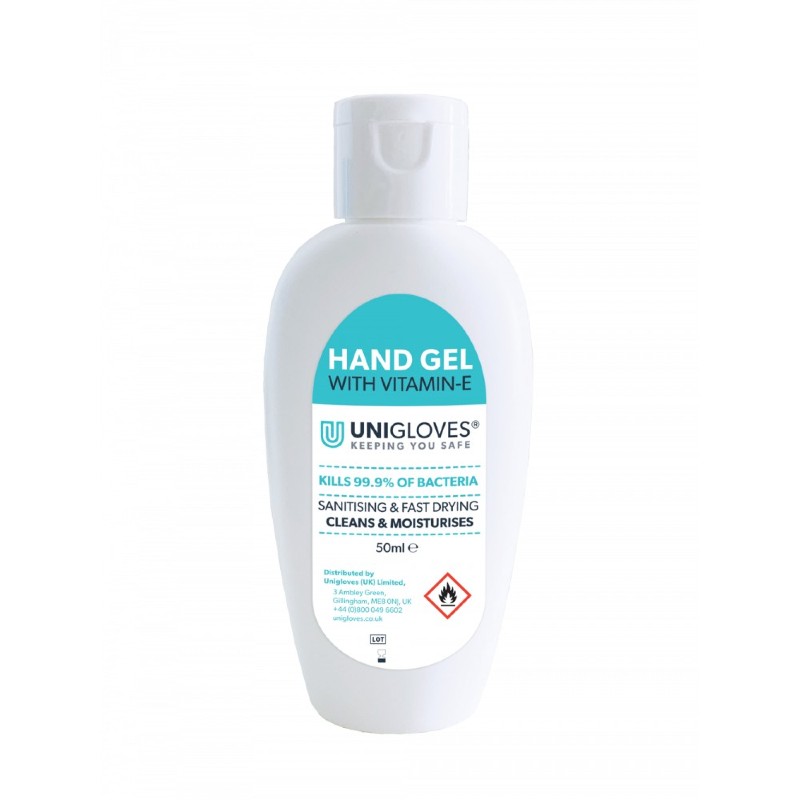 Unigloves Antibacterial Vitamin E Hand Gel Health and Care